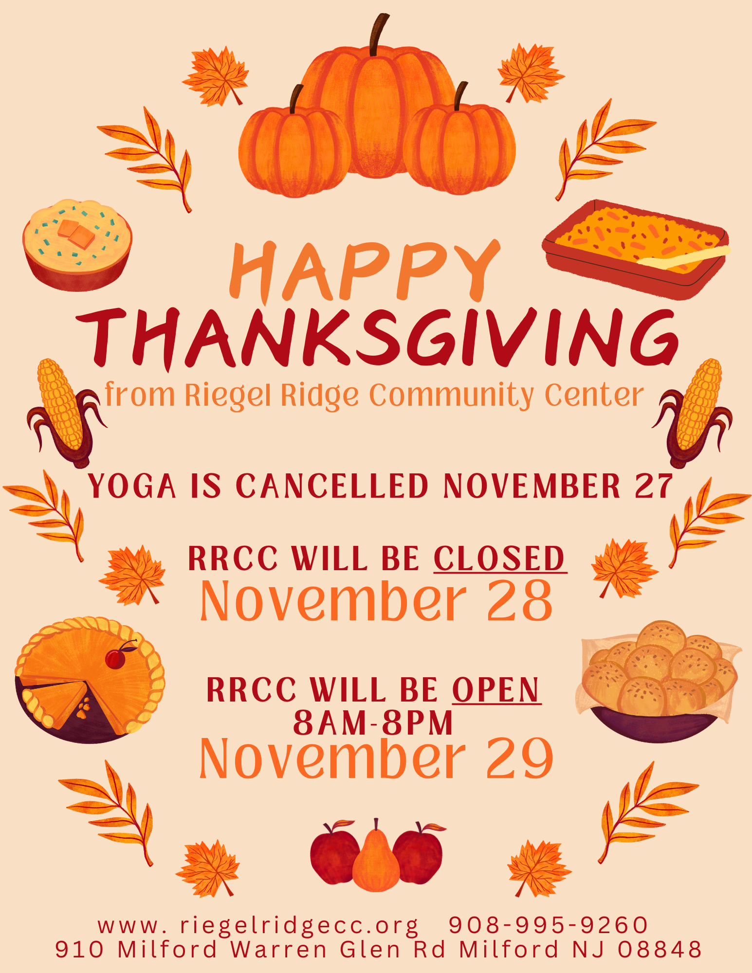 Thanksgiving hours 2024